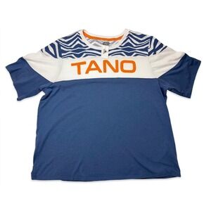 Star Wars Her Universe Ahsoka Tano T-Shirt Kids XL Blue White Orange Colorblock